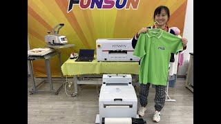 So amazing DTF cloth printer,all kind fabric material printing, good business !