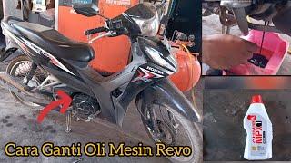 Cara Ganti Oli Mesin Revo