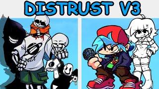 Friday Night Funkin' VS Distrust V3 (DEMO FULL) WEEK | 2023) (FNF MOD)