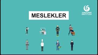 Türkçe Kelime Hazinem  - 11 / Meslekler (Professions)