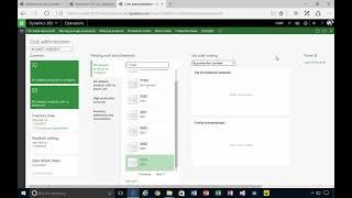 Cost Administration Workspace All Released Products To Configure | AX 2012 | Cost Setup | D365