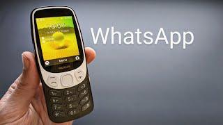 Does Nokia 3210 4G Have Whatsapp?