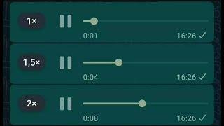 Cómo acelerar los audios de Whatsapp