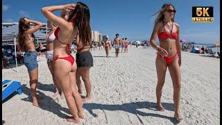  USA BEACH 2024 - RICH PEOPLE - LUXURY CARS  - 5K ULTRA HD