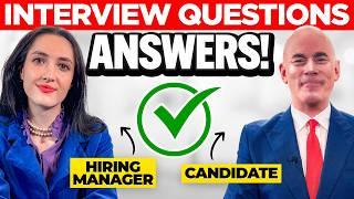 JOB INTERVIEW QUESTIONS AND ANSWERS! (How to Answer the Top 10 Most Difficult Interview Questions!)