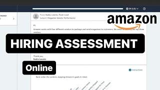 Amazon Assessment ! Operations Specialist | Amazon assessment answers | Job Interview | Online Test