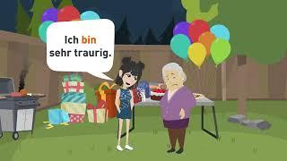 Learn German | Today I am happy! | Understanding and describing feelings with adjectives!