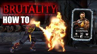 Beginners Guide: How to Do BRUTALITY in MK Mobile!
