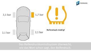 So funktioniert das Reifendruckkontrollsystem | RDKS |