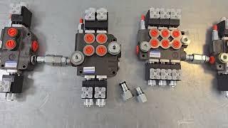 Directional Control Valve 80 L/Min (21GPM) or  50 l/min (13GPM) Solenoid 12VDC/24VDC