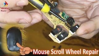 How to Repair Mouse Scroll Wheel Problem | How to Repair Wireless Mouse Scroll Wheel |