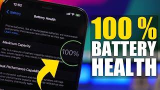 Maintain 100% Battery Health on iPhone (2021)