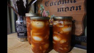 Pickled Hot Dogs!!! Pub Style Pickled Eggs & Pickled Hot Dogs. Frank's Red Hot Sauce Recipe.