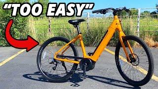 Cannondale Adventure NEO 4 Review  (Crazy Cruiser e-Bike!)