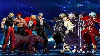 [KOF Mugen] Boss Rugal Team vs Boss Igniz Team