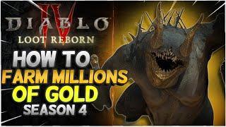 How to Farm Millions of Gold in Diablo 4 Season 4!