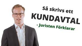 Kundavtal | Vad gäller? Hur funkar det? | Juristen Förklarar