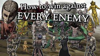 How to win against EVERY ENEMY in Fear and Hunger (80 video supercut)