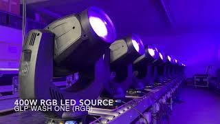 GLP Wash One - 400W RGB Wash Movinglight - Zoom, Beam Shape, Frost | CUE Sale Used Equipment