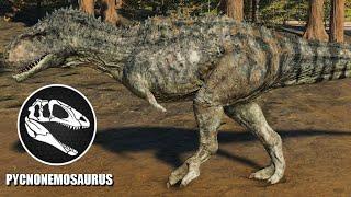 Pycnonemosaurus vs Majungasaurus, Metriacanthosaurus, Ceratosaurus & Carnotaurus - JWE 2 Mods