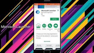 Beautiful theme & Powerful launcher | Microsoft launcher | Easy access | Easy tech. |