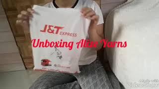 Unboxing of Alize Yarns