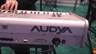 Ketron AUDYA demonstrated at Winter NAMM 2008 by Robert