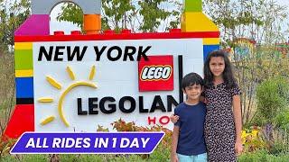 Legoland New York UPDATE | All Rides in 1 Day | Amusement Park #legoland #newyork #themepark