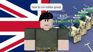 How to Maintain and Grow Your Roblox British Army Group!