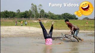 Must Village Comedy Desi Funny Videos in lockdown || Bindas Fun Joke ||