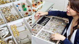 MY DESIGNER JEWELRY COLLECTION & ORGANIZATION | Chanel, Van Cleef & Arpels, Dior, Hermes, Cartier