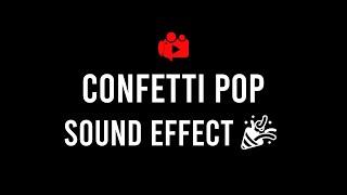 Confetti Pop Sound Effect 