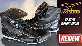 Mizuno EF Short Type Boxing Shoes REVIEW- JAPANESE BOXING SHOES FOR ULTIMATE FOOTWORK?!