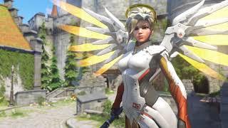 Overwatch Mercy Animated Wallpaper 1080p 60FPS