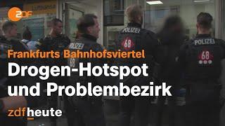 Zwischen Drogensucht und Prostitution: Unterwegs im Frankfurter Bahnhofsviertel