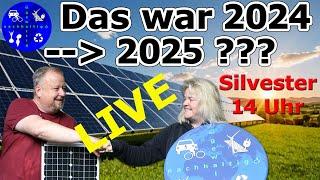 Silvester Livetalk 14 Uhr - Dunkelflaute, Negative Strompreise, Bundestagswahl, Gesetze...