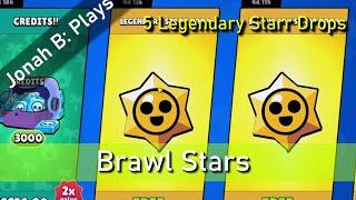 Brawl Stars 5 Legendary Starr Drops