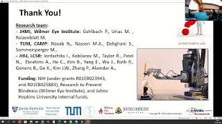 Iulian Iordachita — AI-Based Technology for Safe Robt-Assisted Retinal Surgery