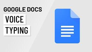 Google Docs: Voice Typing