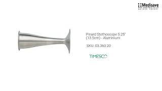 Pinard Stethoscope 5 25 13 5cm Aluminium 03 360 20