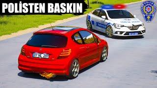 TRAFİKTE POLİSE MAKAS ATTIK !! Assetto Corsa Trafik Modu