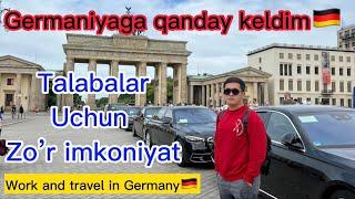 “Work and Travel”| GERMANIYADA yozgi ta’tilda ketishni istaysizmi?