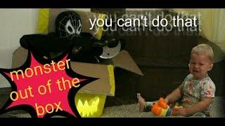 monster out of the box attacked the children can't be greedy нельзя жадничать