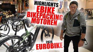 Eurobike 2024 Highlights: E-Bikes, versteckte Motoren, neue Batterien! 