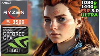 Horizon Zero Dawn Remastered | GTX 1660 TI + Ryzen 5 3500 | Benchmarks | 1440p ULTRA