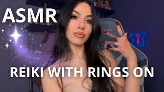 ASMR REIKI - Fast and Aggressive Reiki Hand Sounds/Movements con anelli + Rimozione energia negativa