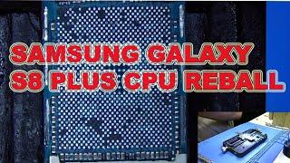 SAMSUNG GALAXY S8 PLUS (SM-G955F) CPU + RAM IC REBALLING  RIGHT TEMPERATURE AND SOME TECNIQUEs