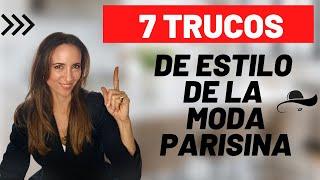 7 Trucos de estilo de la moda Parisina