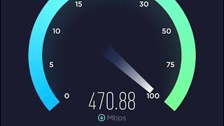 Bell gigabyte internet VS Vidéotron 100 mbps speed test on iPhone X