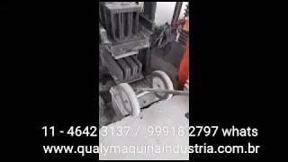 Máquina Pneumática para fabricar blocos